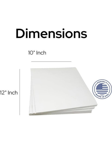 Estabilizador Tear Away H.B.I. 10"x12" 100 hojas 0.48 kg