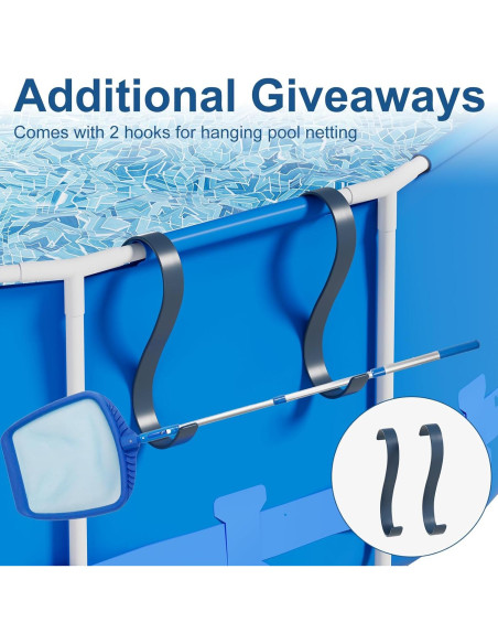 Juego de 2 Cestas de Almacenamiento para Piscina SPYONG 36kg Juego de 2 Cestas de Almacenamiento para Piscina SPYONG 36kg