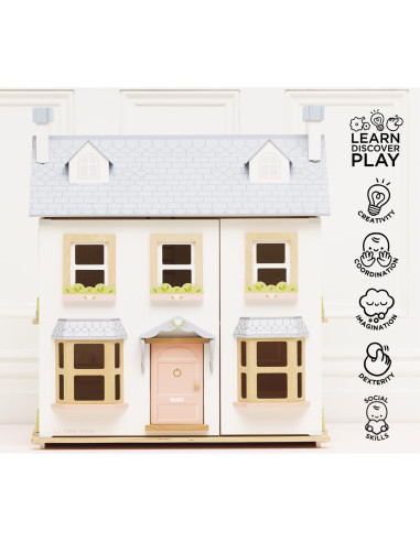 Casa de Muñecas Mayberry Manor Le Toy Van 3 Pisos 610mm