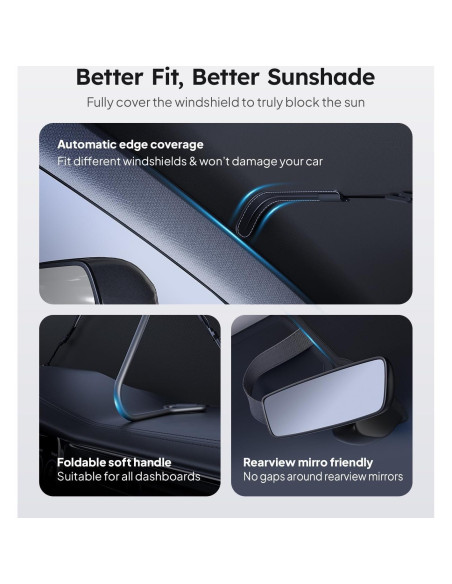 Protector Solar Parabrisas Wigoo US-W-C-AS01 135x74cm Protector Solar Parabrisas Wigoo US-W-C-AS01 135x74cm