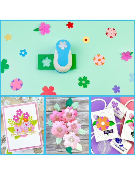 Perforadora de Flores ECOHU 3.81 cm para Manualidades Perforadora de Flores ECOHU 3.81 cm para Manualidades