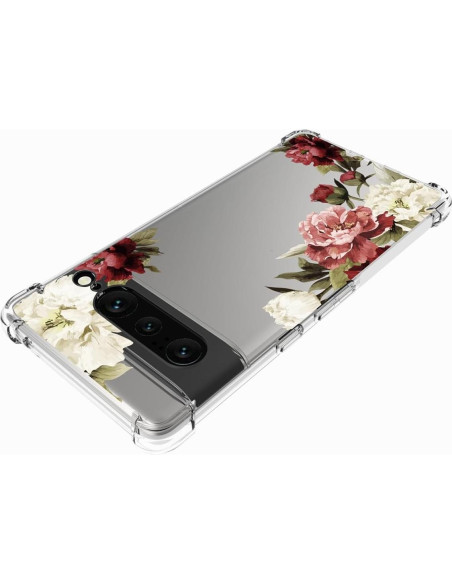 Funda TPU Google Pixel 7 Pro 6.7" Floral - Protección Premium