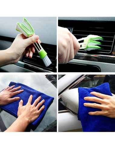 Mopa de Lavado de Auto LeeLoon 2 en 1 con Mango 114.3 cm