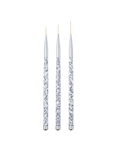 Pinceles Profesionales para Uñas Tbestmax 3 pcs - Detalles Finos