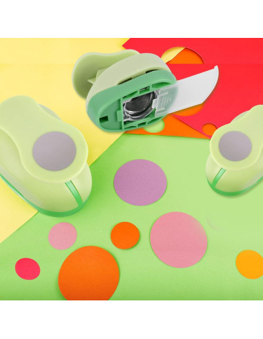 Perforadora Circular UCEC 2 Piezas 1.6 y 2.5 cm para Manualidades