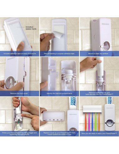 Dispensador Automático de Pasta de Dientes Allstar Innovations