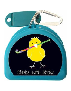 Estuche para Protector Bucal Hockey sobre Campo Aqua - Now Associates 2