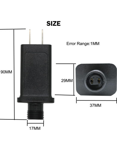 Transformador LED 12V 6W Changzhou Jutai IP44 para Interior/Exterior