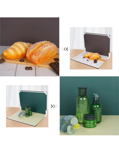 Set de Fondos de Fotografía 12pcs Multicolor 42x30cm Nomila