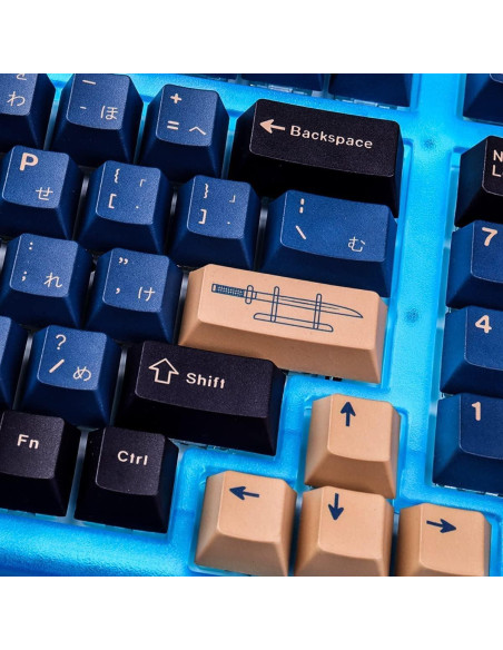 Juego de Teclas PBT Gliging 129 Teclas para Teclado Mecánico Juego de Teclas PBT Gliging 129 Teclas para Teclado Mecánico