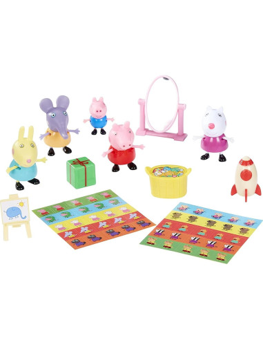 Tabla de Recompensas Peppa Pig 07524 con Figuras y Accesorios