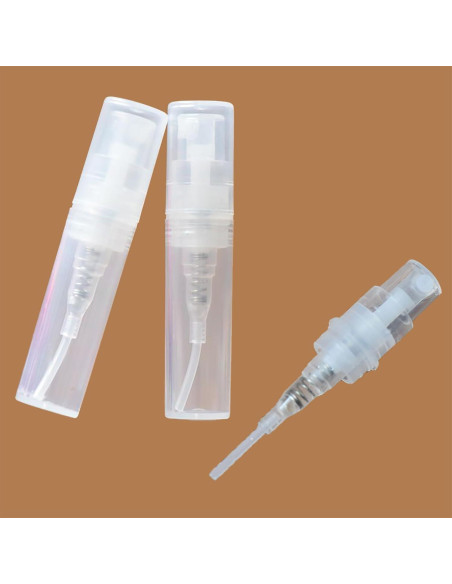 30 Mini Botellas Spray Plásticas 2ml CNHDCT Transparentes 30 Mini Botellas Spray Plásticas 2ml CNHDCT Transparentes