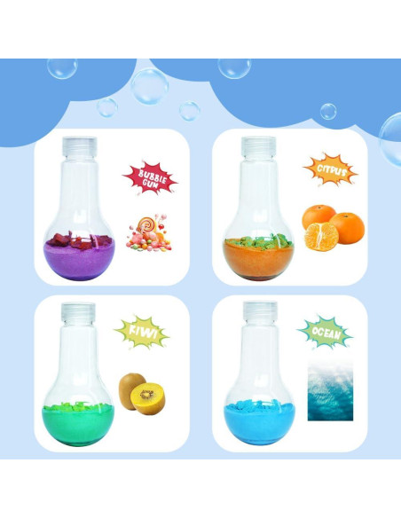 Set de 4 Bombas de Baño HZEX para Niños - Naturales y Seguras Set de 4 Bombas de Baño HZEX para Niños - Naturales y Seguras