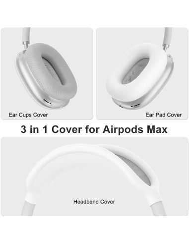 Funda de Silicona Meliya para Auriculares AirPods Max 2024/2020