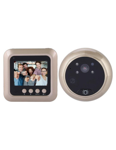 Timbre Eléctrico Inteligente Zopsc 2.4" 1080P con Visor Nocturno