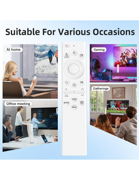 Control Remoto Solar Samsung BN59-01391A con Voz Bluetooth Control Remoto Solar Samsung BN59-01391A con Voz Bluetooth