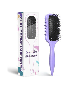 Cepillo Definidor de Rizos QUWHE - Para Cabello Húmedo 24.89x6.91cm