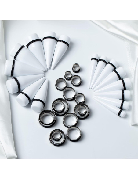 Kit de Estiramiento de Orejas CABBE KALLO 32 PCS 00G 24mm Kit de Estiramiento de Orejas CABBE KALLO 32 PCS 00G 24mm
