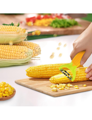 Pelador de Maíz Yilia 2024 Ergonómico Acero Inoxidable