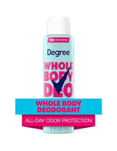 Desodorante en Spray Degree Whole Body 113 g Rosa y Lirio