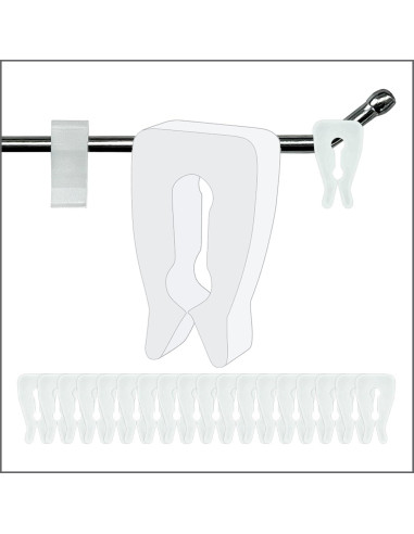 Clips de Control de Inventario Clip Strip ICC-100, 100 Unidades