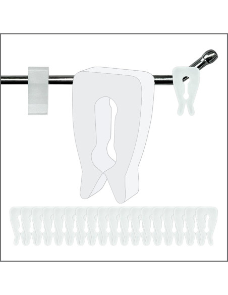 Clips de Control de Inventario Clip Strip ICC-100, 100 Unidades Clips de Control de Inventario Clip Strip ICC-100, 100 Unidades