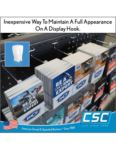 Clips de Control de Inventario Clip Strip ICC-100, 100 Unidades