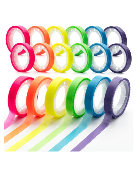 Cinta Resaltadora Mr. Pen - 12 Rollos Multicolor 8mm x 5m Cinta Resaltadora Mr. Pen - 12 Rollos Multicolor 8mm x 5m
