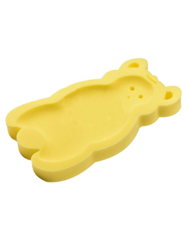 Alfombra de Baño Antideslizante Esponja Amarilla para Bebés