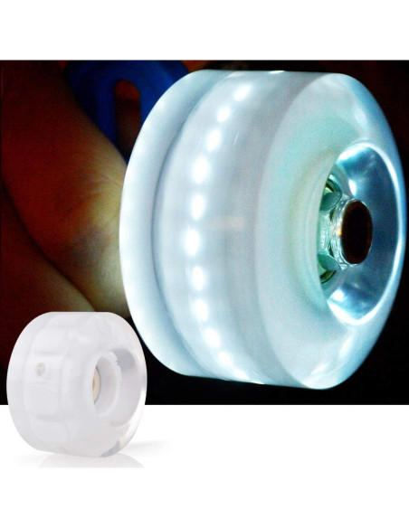 Ruedas LED Nezylaf 58x32mm 78A para Patines Cuádruples Ruedas LED Nezylaf 58x32mm 78A para Patines Cuádruples