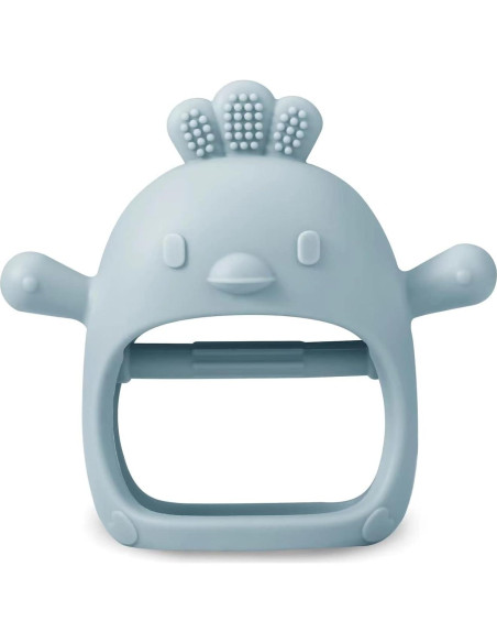 PandaEar Juguetes de Dentición Silicona 2 Piezas Alivio Bebé