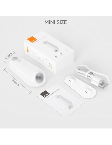 Luz de Inodoro LED VEEKI con Sensor de Movimiento 8 Colores