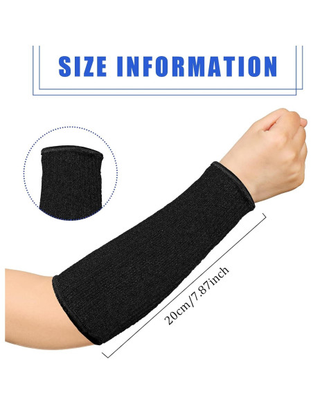 3 Pares de Mangas Protectores de Brazo Sintege 20 cm Nivel 5 3 Pares de Mangas Protectores de Brazo Sintege 20 cm Nivel 5