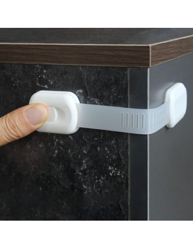 Cerraduras de Seguridad Vmaisi para Gabinetes - 4 Piezas