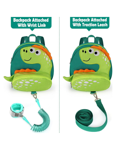 Mochila Arnés Accmor Dinosaurio Acuamarina para Niños 1-3 Años Mochila Arnés Accmor Dinosaurio Acuamarina para Niños 1-3 Años