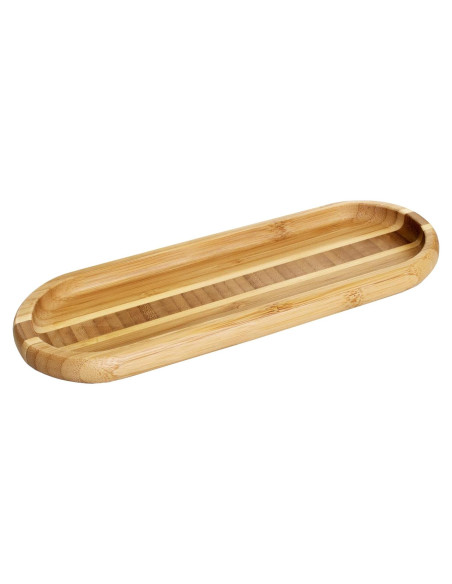 Soporte para Cuchara Totally Bamboo Catch-All 25.4x8.9cm Soporte para Cuchara Totally Bamboo Catch-All 25.4x8.9cm