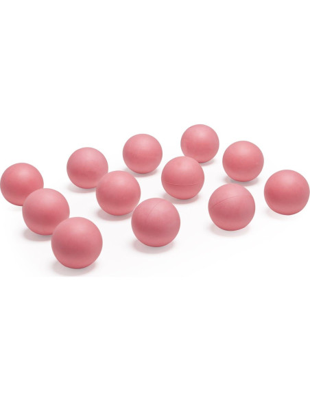 Pelotas de Lacrosse de Esponja Champion Sports - Paquete de 12 Rosa Pelotas de Lacrosse de Esponja Champion Sports - Paquete de 12 Rosa