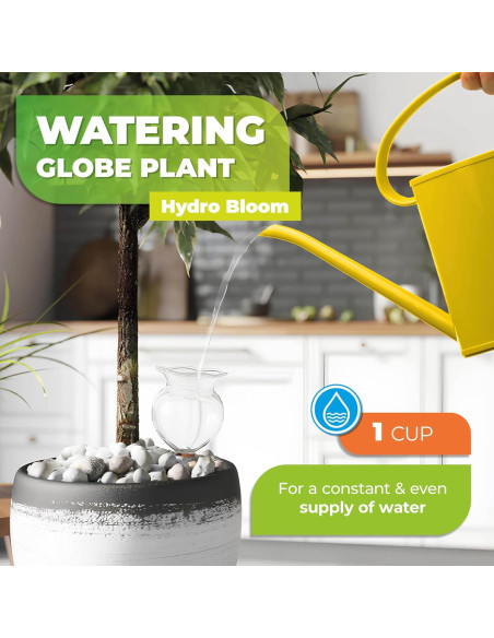 Globo de Autorriego BioGreen Hydro Bloom 200ml para Plantas Globo de Autorriego BioGreen Hydro Bloom 200ml para Plantas