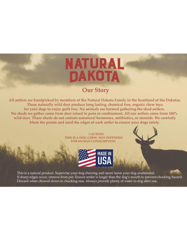 Juguete Masticable Natural para Perros Pequeños - Natural Dakota