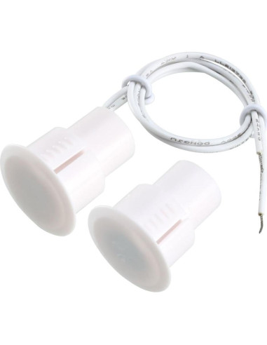 Sensor de Contacto Magnético NC 5 Pcs VictorsHome para Puertas y Ventanas