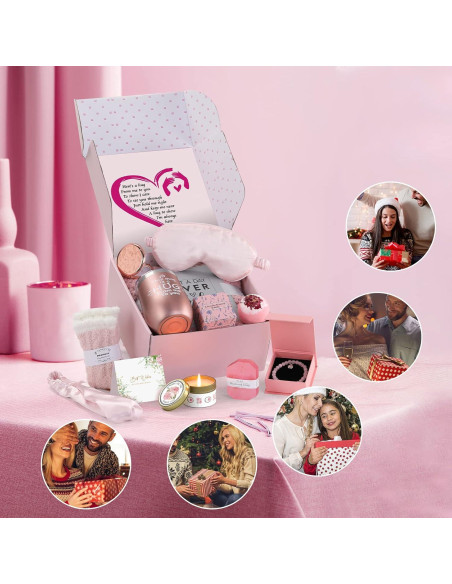 Canasta de Regalo Cuidado Personal Heniniy Rosa 1.36kg Canasta de Regalo Cuidado Personal Heniniy Rosa 1.36kg