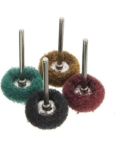Juego de Ruedas Abrasivas Rocaris 40 Piezas 25mm para Pulido Juego de Ruedas Abrasivas Rocaris 40 Piezas 25mm para Pulido