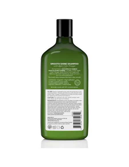 Acondicionador Avalon Organics Vinagre de Sidra 311 g x 6 Acondicionador Avalon Organics Vinagre de Sidra 311 g x 6