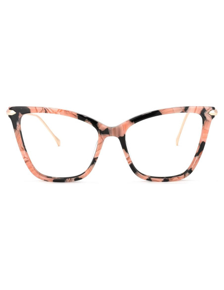 Gafas de Luz Azul Zeelool FX0206 Rosa Floral para Mujeres Gafas de Luz Azul Zeelool FX0206 Rosa Floral para Mujeres