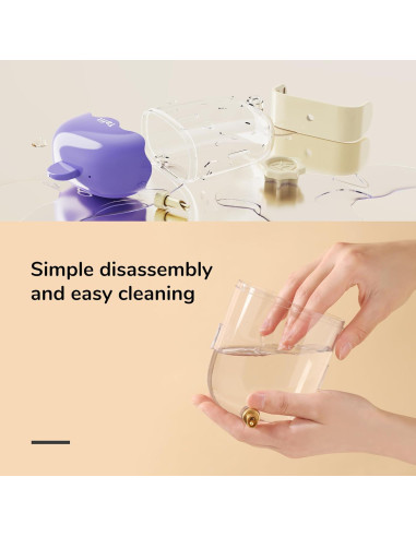Dispensador de Agua para Mascotas Tafit Beige 360ml Sin Goteo