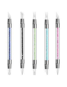 Juego de 5 Herramientas de Uñas de Silicona BTYMS