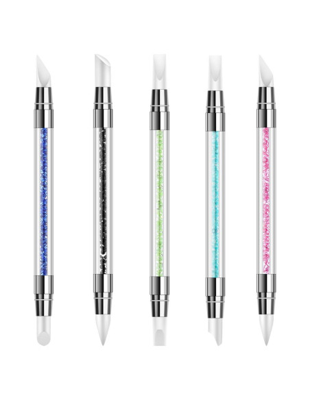 Juego de 5 Herramientas de Uñas de Silicona BTYMS Juego de 5 Herramientas de Uñas de Silicona BTYMS