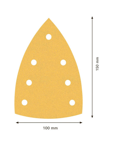 Lija Bosch Expert C470 10pzs 100x150mm Grano 120