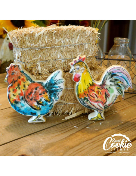 Juego de Cortadores de Galletas Pollo Sweet Cookie Crumbs 3 Pzas Juego de Cortadores de Galletas Pollo Sweet Cookie Crumbs 3 Pzas