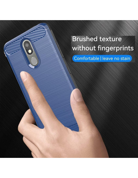 Funda Ultra Delgada TPU para LG Aristo 2/3 - Azul Marino Funda Ultra Delgada TPU para LG Aristo 2/3 - Azul Marino